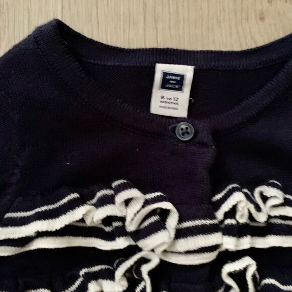 JANIE AND JACK | Navy | Baby Girl Cardigans - Picture 5 of 6
